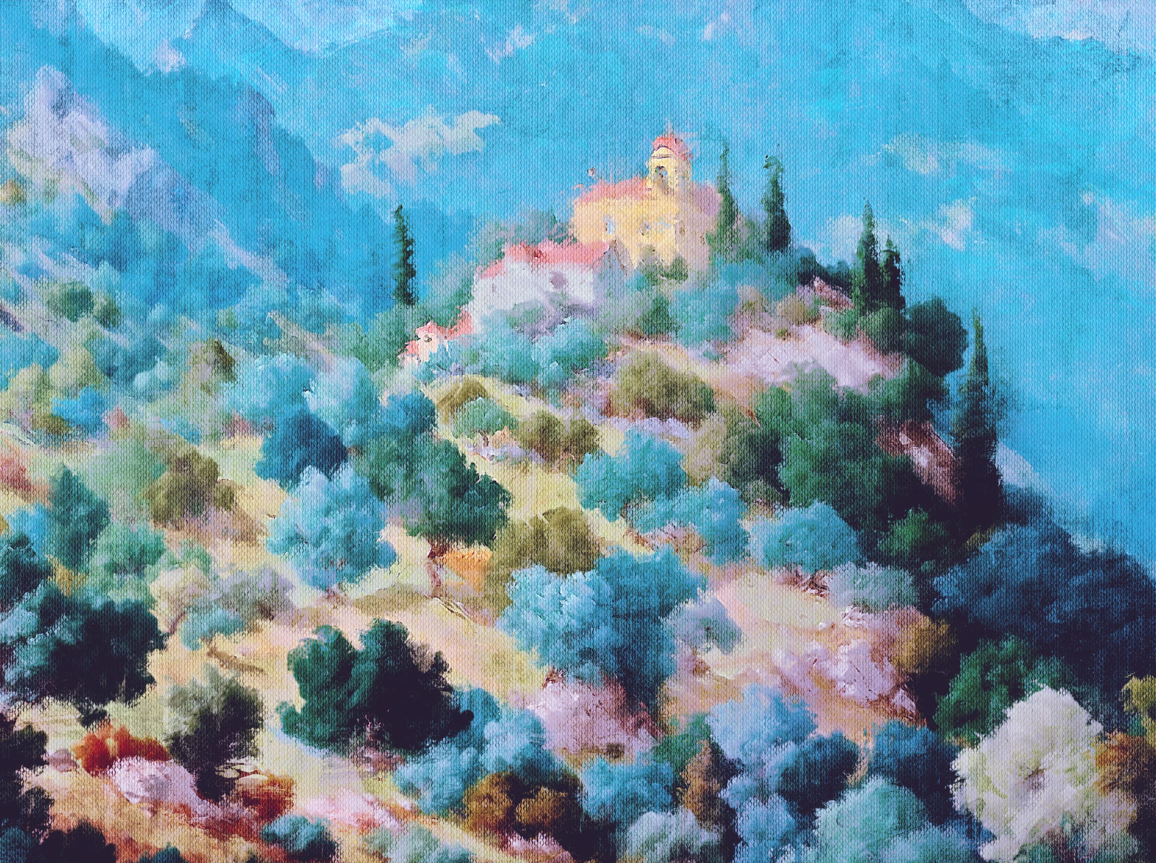 Blue wildflowers with white centers blooming among green foliage and grass in a natural outdoor setting.